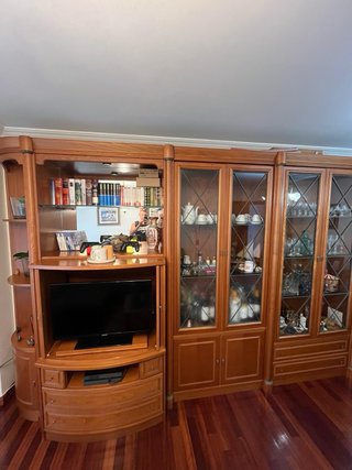 Mueble de Salón Modular de Madera