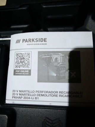 Taladro percutor Parkside Brushless