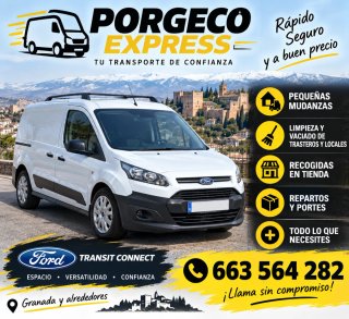 Portes, mudanza, recogida , limpieza ,retirada, et