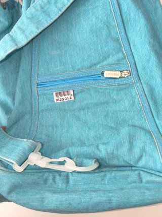 Mochila saco Fiesole azul turquesa
