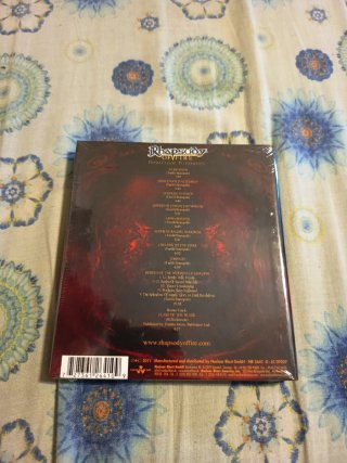 Rhapsody of Fire - From Chaos to Eternity CD new