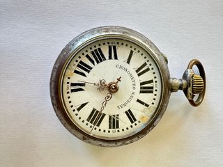 Reloj de bolsillo antiguo Cronómetro Nacional