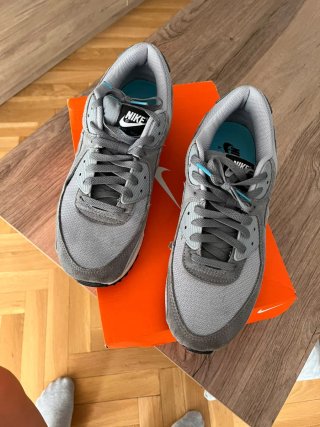 Zapatillas Nike Air Max Grises y Azules
