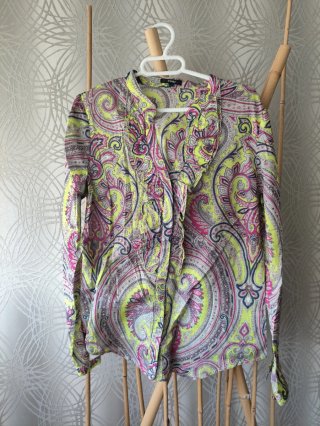 Camisa Elogy Talla L Estampado Paisley