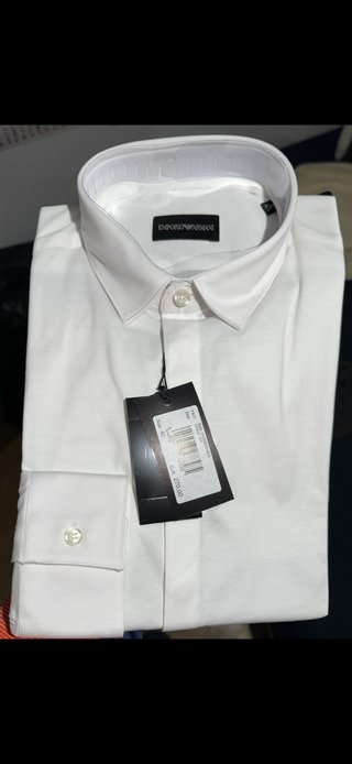 Camisa Emporio Armani Blanca Talla 40 y 39