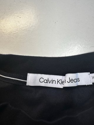 Camiseta Calvin Klein Jeans Negra Talla L