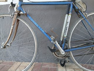 Bicicleta Corbetta con Ofmega Azul Vintage