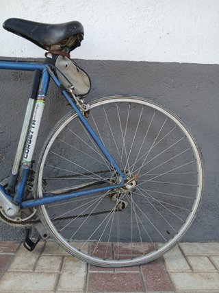 Bicicleta Corbetta con Ofmega Azul Vintage