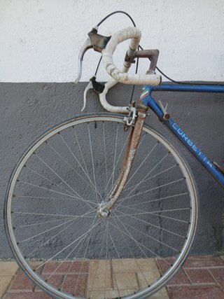 Bicicleta Corbetta con Ofmega Azul Vintage