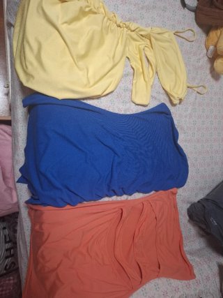 Lote 3 vestidos fiesta talla única