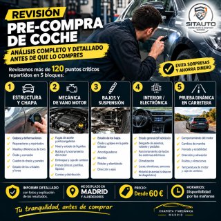 Revisión pre-compra vehículos.
