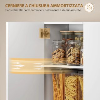 Mueble de cocina de 180 cm de altura, despensa con