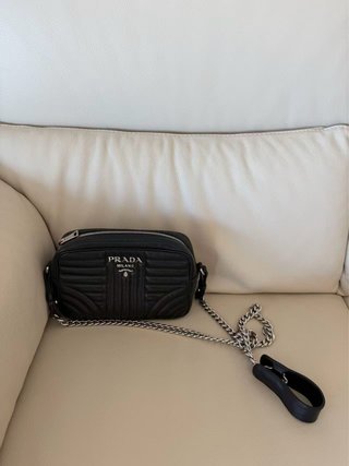 Bolso Prada Negro Piel