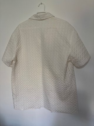 Conjunto blanco texturizado