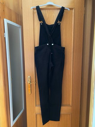 Peto vaquero negro mujer