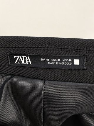 Smoking Negro ZARA - usado 2 veces