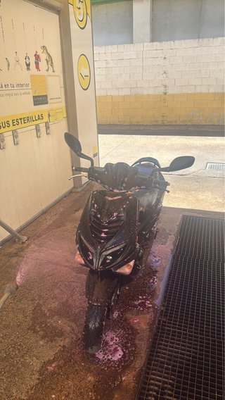 Moto 49cc Scooter Negra