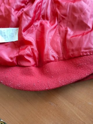 Plumífero Rojo Cache Cache Talla M