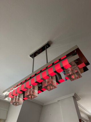 Lámpara Techo 4 Luces LED colores