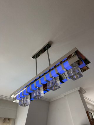 Lámpara Techo 4 Luces LED colores