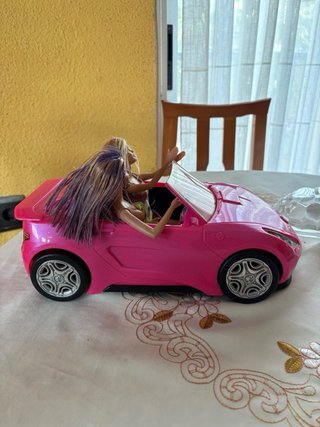 Set de 2 Muñecas Barbie con Coche