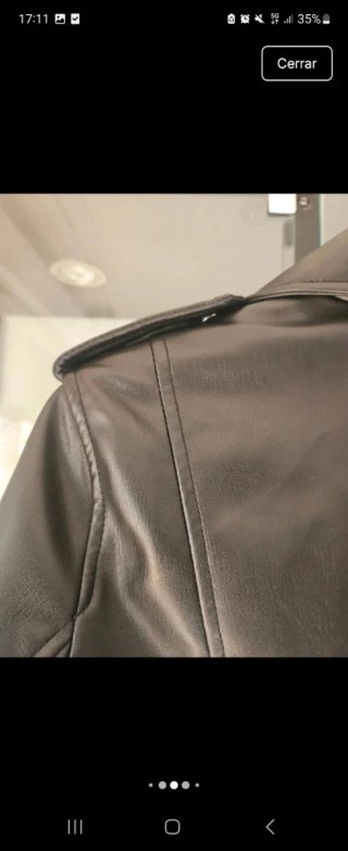 Chaqueta Biker Zara Negra