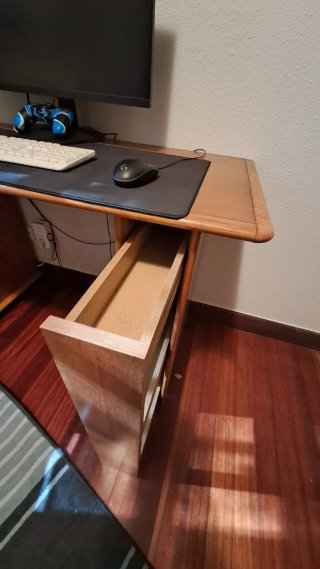 Conjunto Escritorio con Cajoneras y Baldas