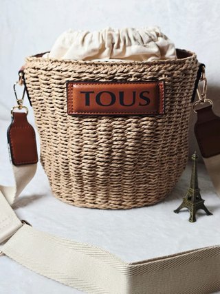 Bolso Tous de mimbre