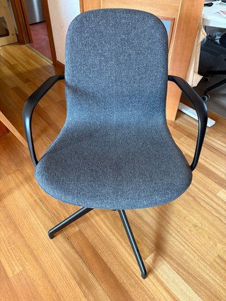 Silla de escritorio Ikea Långfjäll sin ruedas
