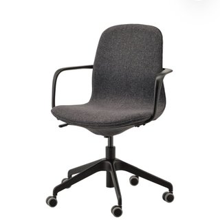 Silla de escritorio Ikea Långfjäll sin ruedas