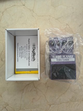 Pedal Digitech Turbo Flange X Series  Estéreo