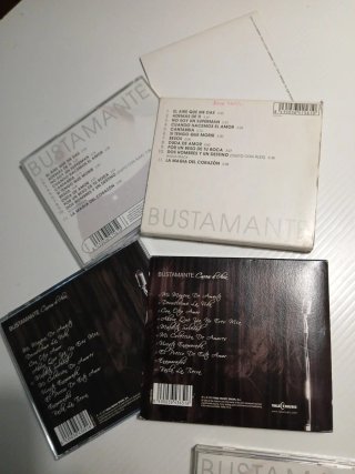 2 CDs BUSTAMANTE Caricias del Alma