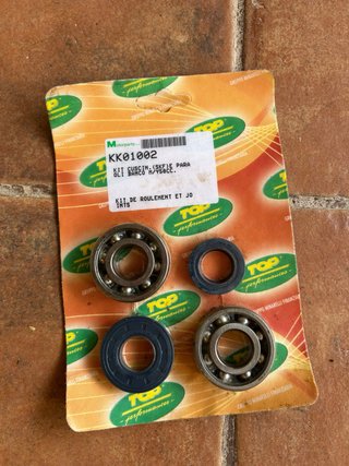 Kit Rodamientos y Retenes Motor Minarelli Jog RR
