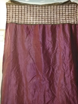 2 Cortinas Moradas