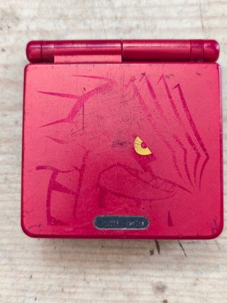 Nintendo Game Boy Advance SP Pokémon Groudon