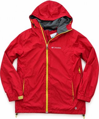 Chaqueta Impermeable Columbia Roja Talla M
