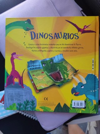 Libro desplegable Dinosaurios