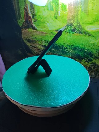 Soporte móvil negro