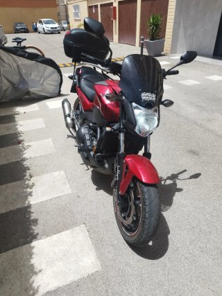 Honda NC750 S Roja y Negra