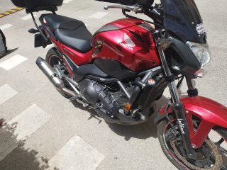 Honda NC750 S Roja y Negra