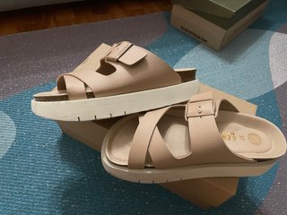 Sandalias Genuins Corinna Salmón Talla 37
