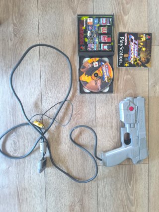 Time Crisis (PS1) + Pistola Namco