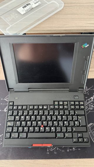 Ordenador IBM ThinkPad Negro