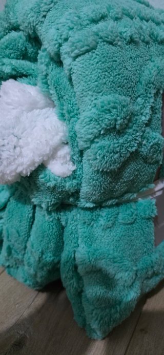 Manta Sherpa Luxurious 220x240 cm Verde Agua