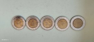 Lotto di 3 kg di monete lire italiane