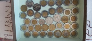 Lotto di 3 kg di monete lire italiane
