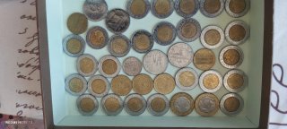 Lotto di 3 kg di monete lire italiane
