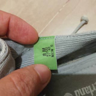 Scarpe stringate Timberland in tela grigie 41.5