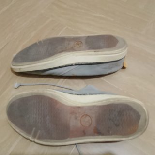 Scarpe stringate Timberland in tela grigie 41.5