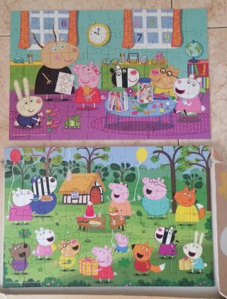 Lote de 8 Puzzles Infantiles  Disney y Paw Patrol.